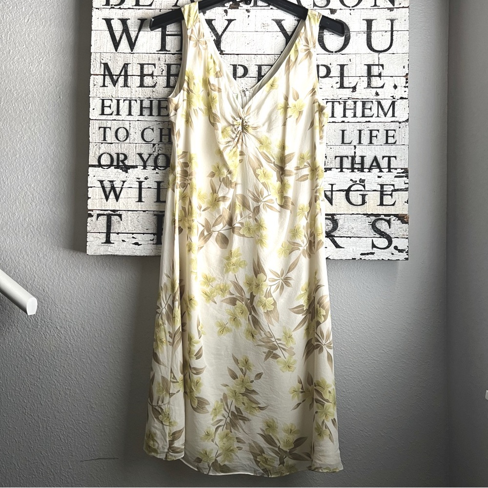 Tommy Bahama Silk Hawaiian Floral Dress